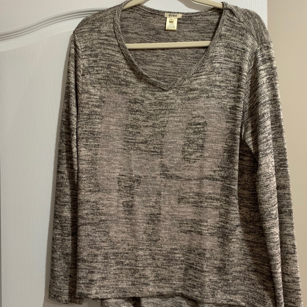 LOVE graphic sweater